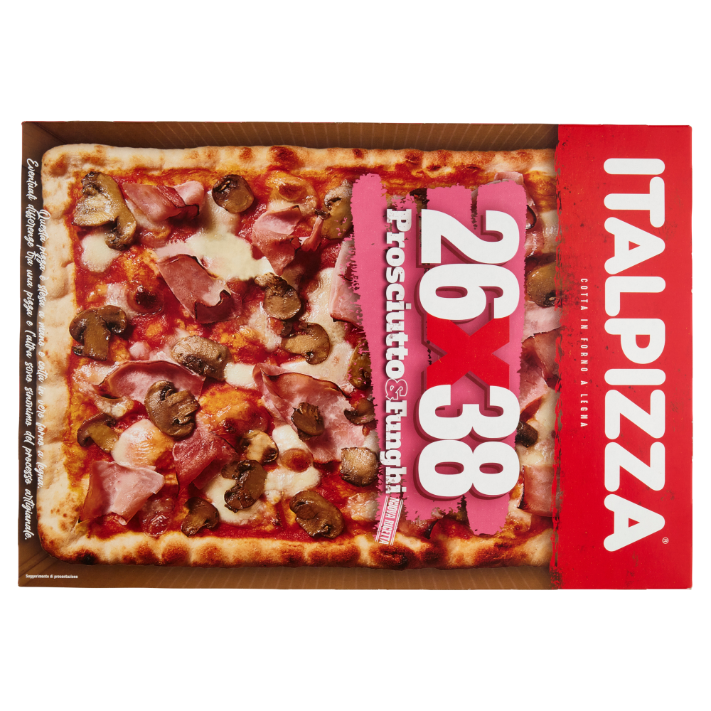 Italpizza 26x38 Prosciutto&Funghi 570 g
