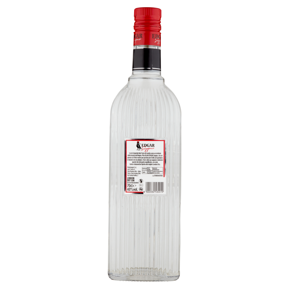 Edgar Sopper London Dry Gin 70 cl