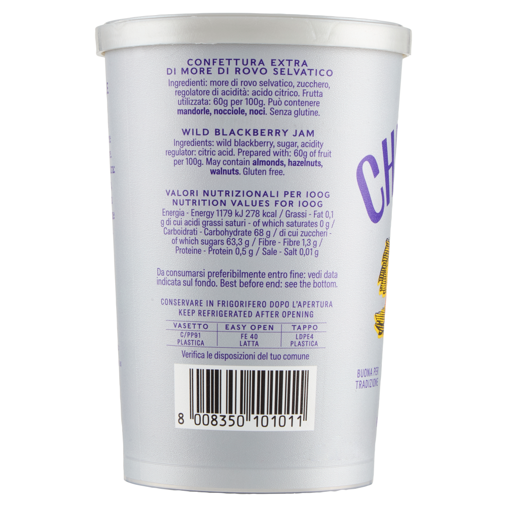 F.lli Chiaverini & C. Confettura Extra More di Rovo Selvatico 400 g