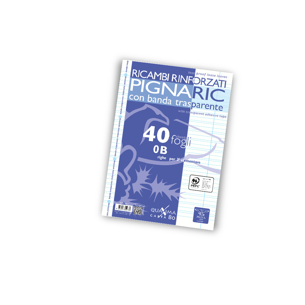 Pigna Ricambi Pignaric A4 Rinforzati 40 Fogli