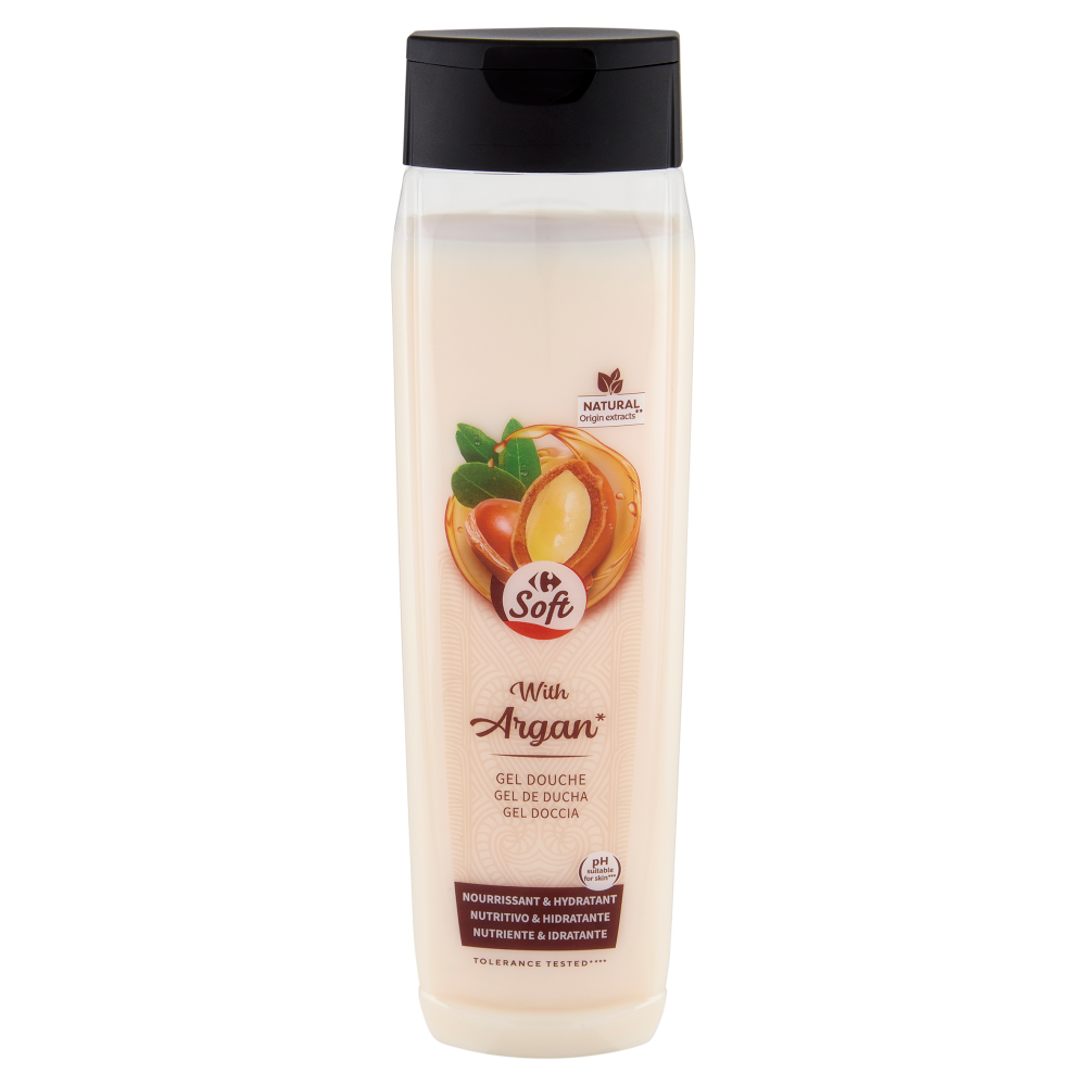 Carrefour Soft with Argan* Gel Doccia 750 ml