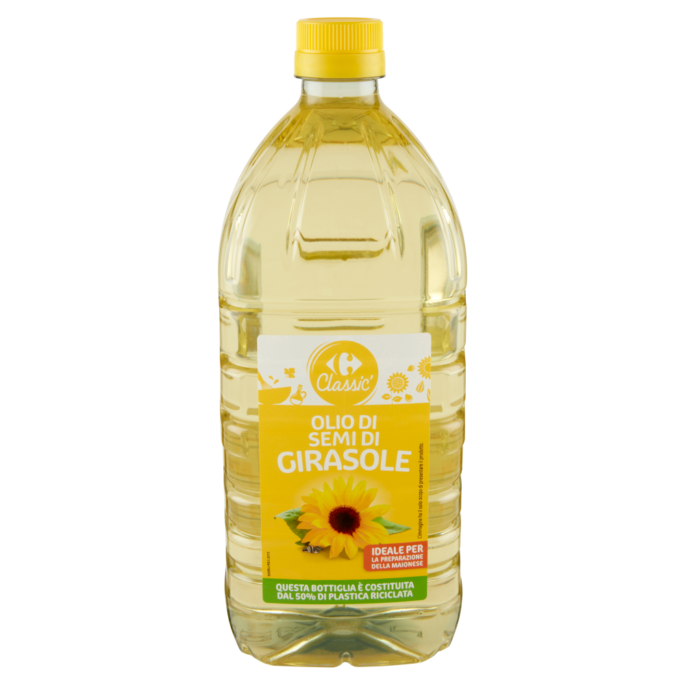 Carrefour Classic Olio di Semi di Girasole 2 L