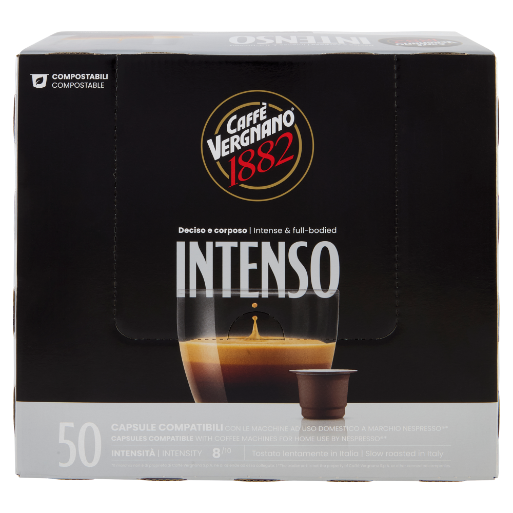 Caffè Vergnano 1882 Èspresso1882 Intenso Compostabile** Capsule