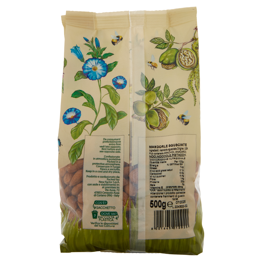 Mister Nut Wellness Mandorle Sgusciate 500 g