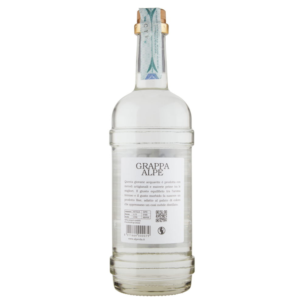Distilleria Alpe Grappa Alpe 70 cl
