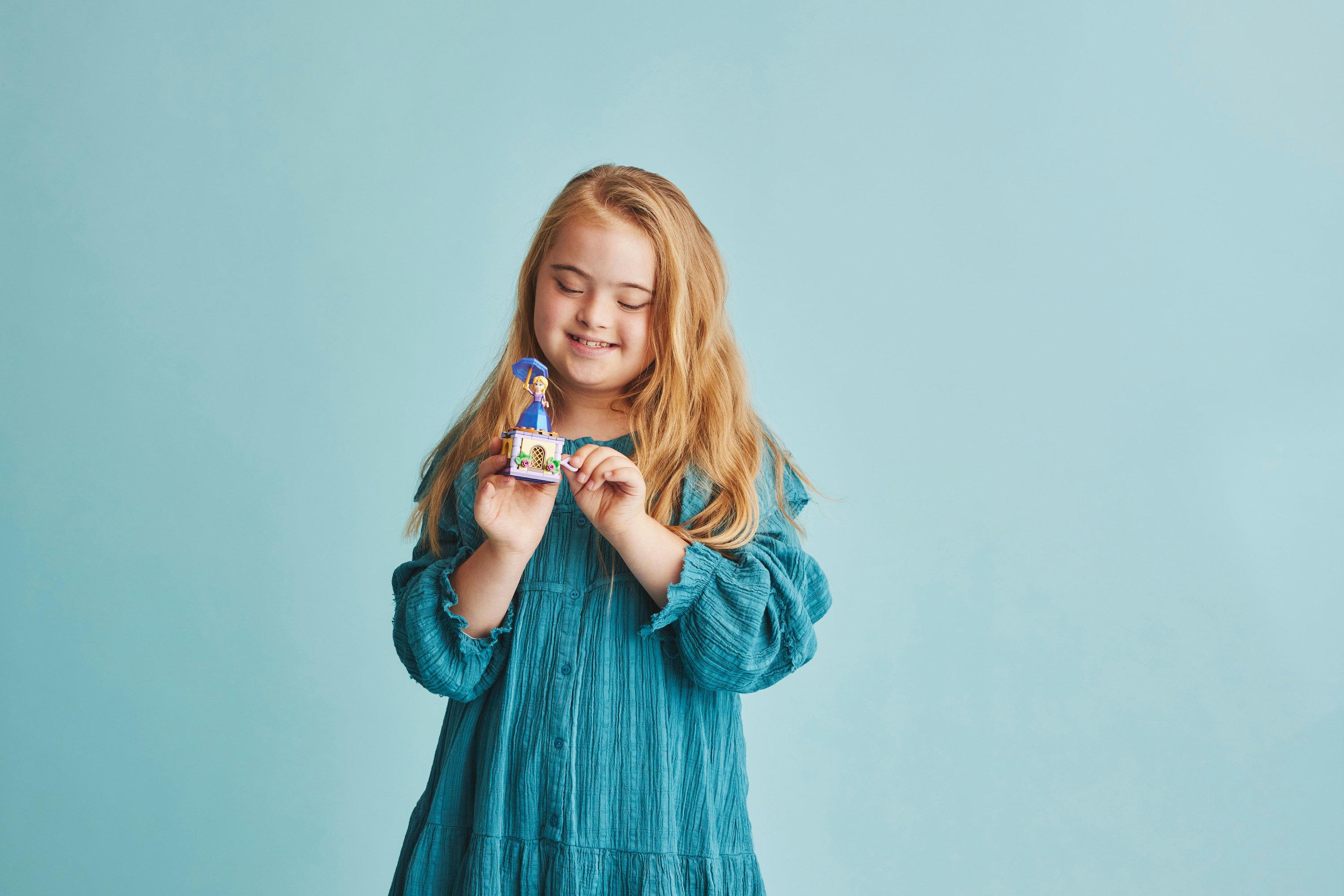 LEGO Disney Princess Rapunzel rotante