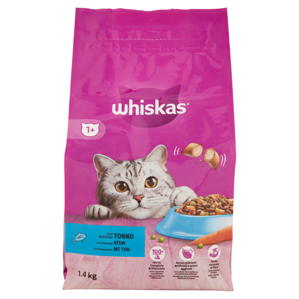 Whiskas Crocchette con delizioso Tonno 1,4 kg