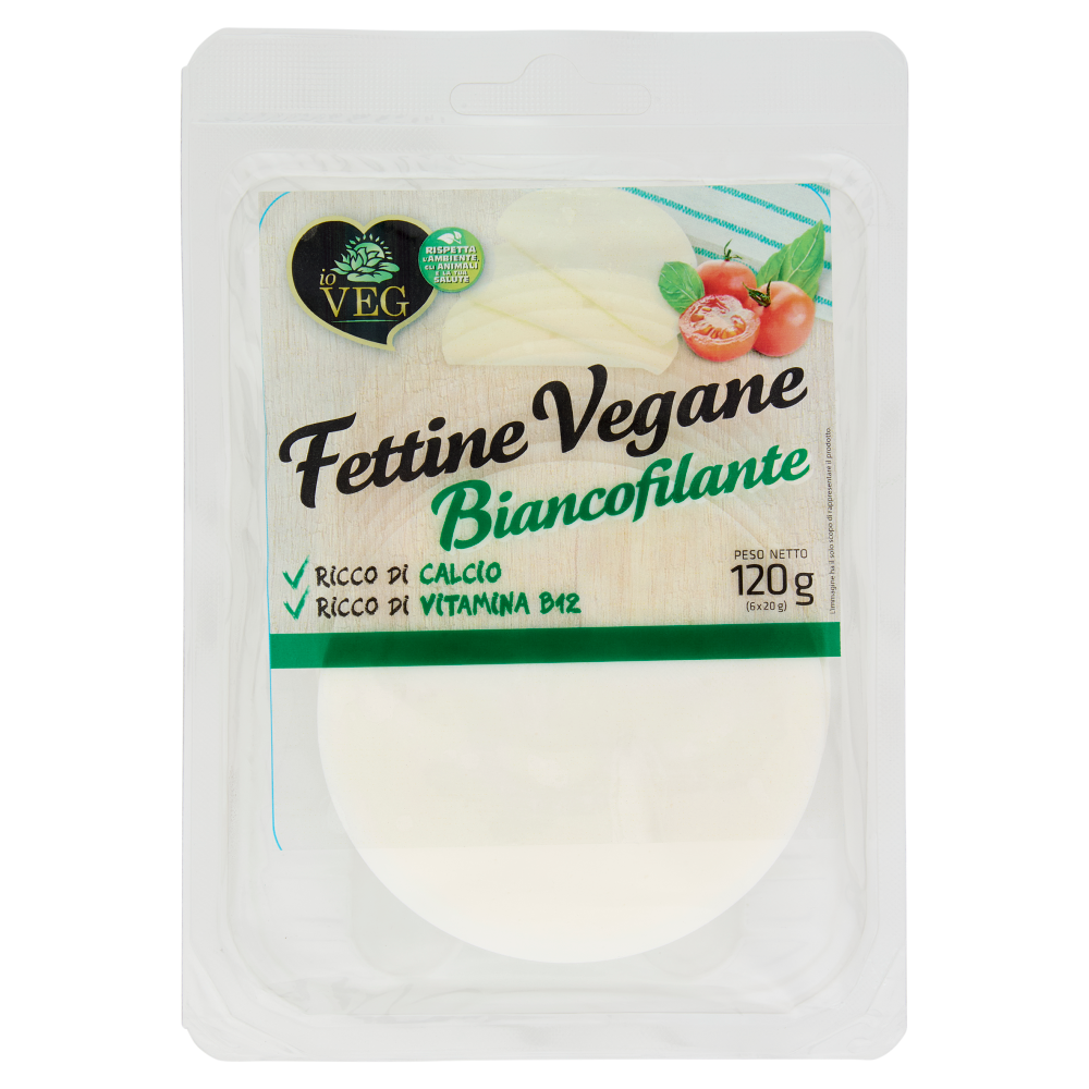 io VEG Fettine Vegane Biancofilante 6 x 20 g