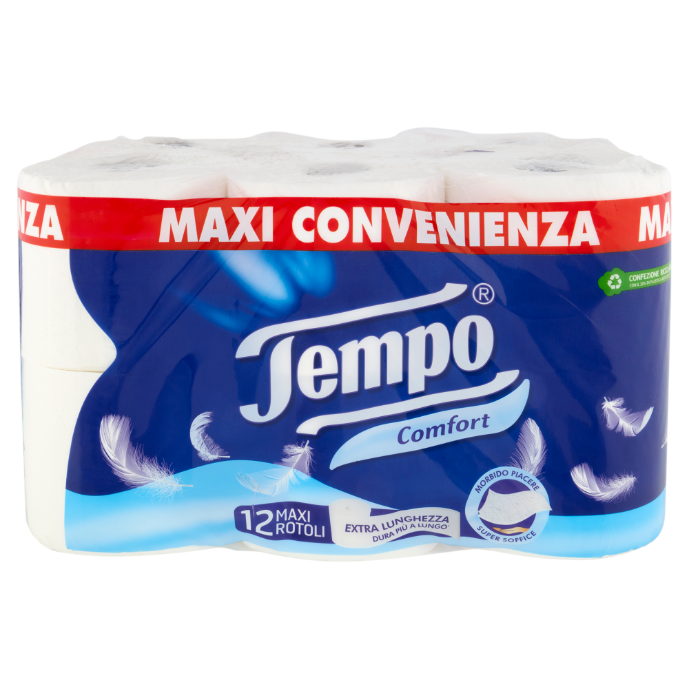 Tempo Comfort Maxi Rotoli 12 pz