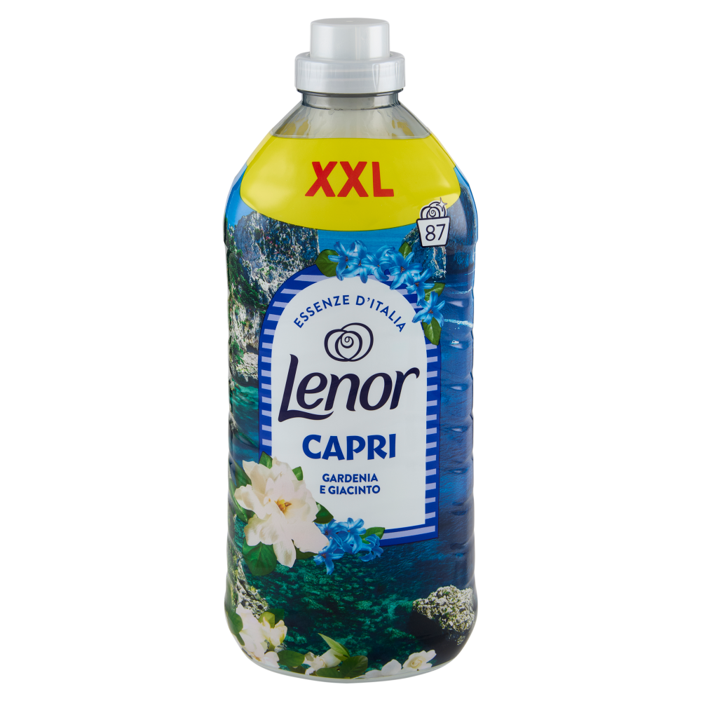 Lenor Essenze d'Italia Ammorbidente Concentrato Capri Gardenia e Giacinto 87 Lavaggi 1,827 L