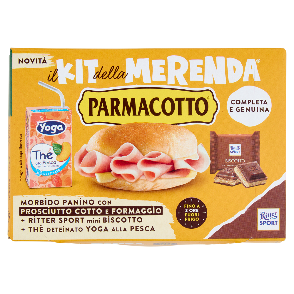 Parmacotto il Kit della Merenda Prosciutto Cotto e Formaggio