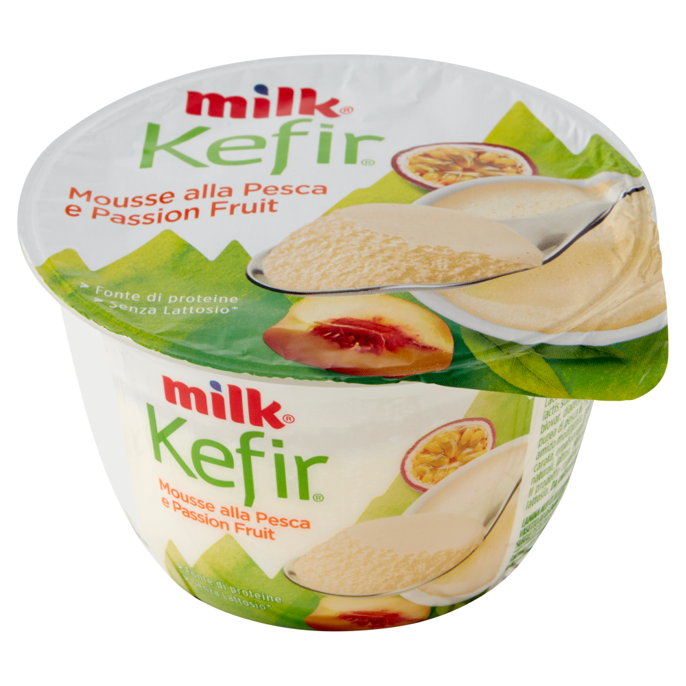 Milk Kefir Mousse alla Pesca e Passion Fruit 125 g