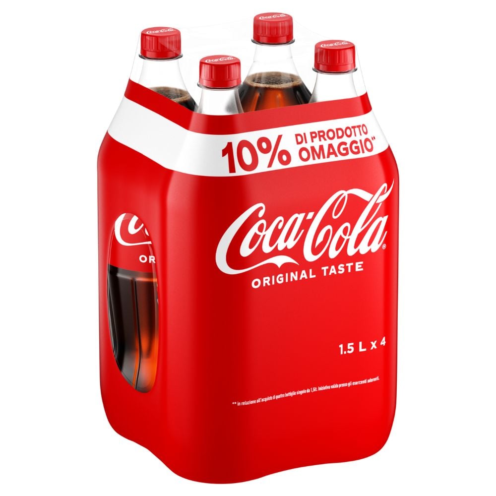 Coca-Cola Original 4 x 1.5L