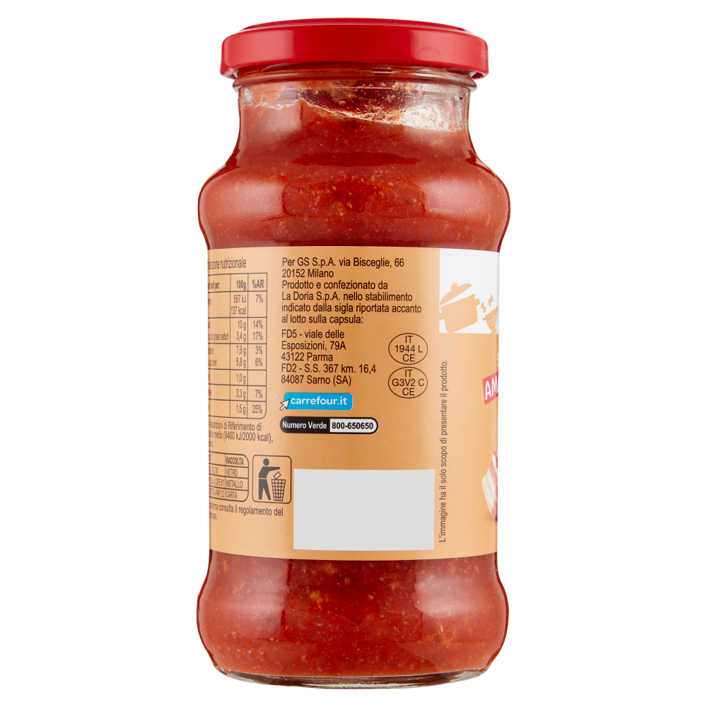 Carrefour Classic Sugo alla Amatriciana 350 g