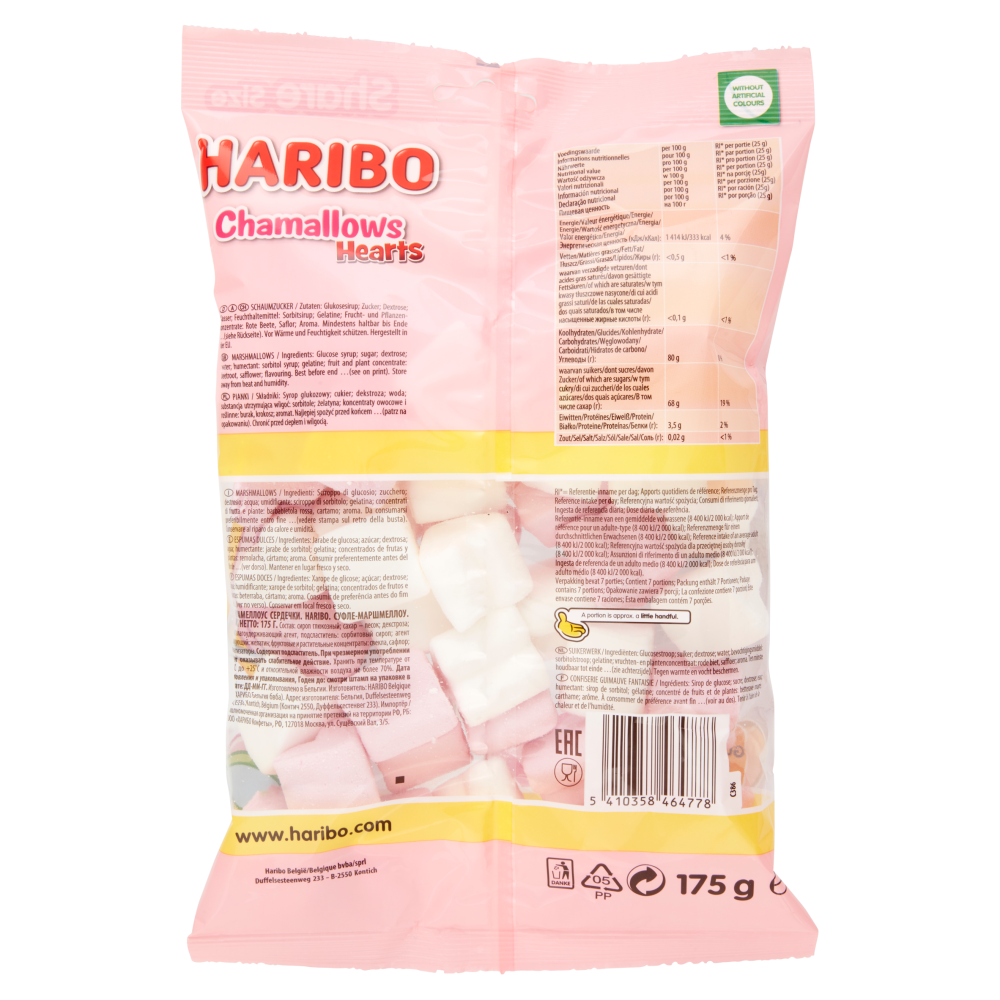 Haribo Chamallows Hearts 175 g