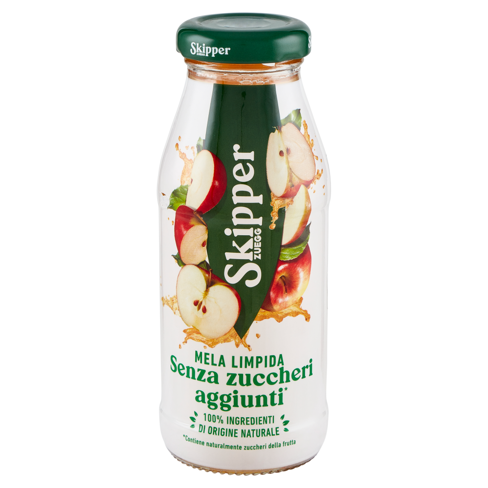 Zuegg Skipper Mela Limpida Senza zuccheri aggiunti* 200 ml