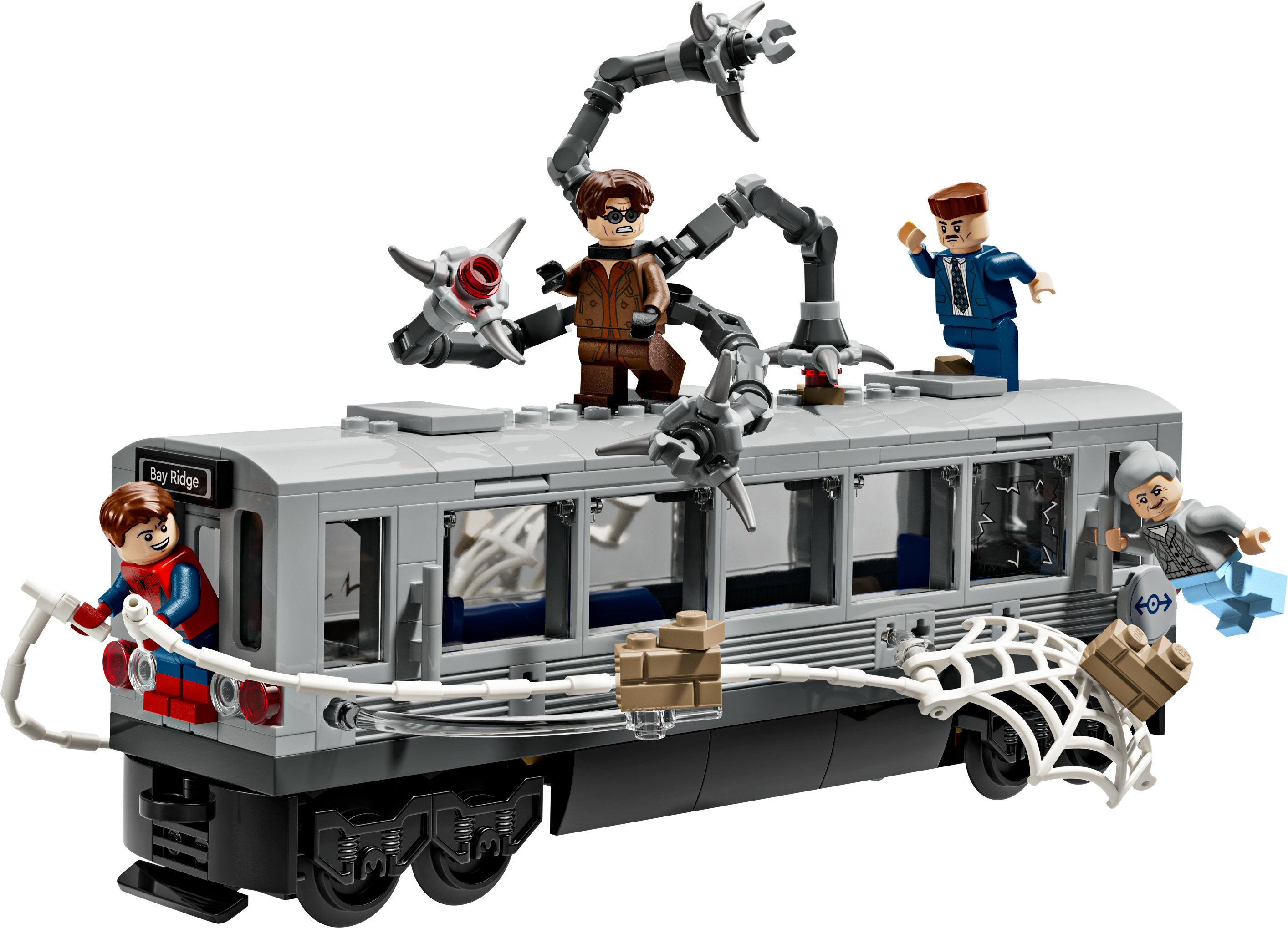 LEGO Spider-Man contro Doc Ock: duello sul treno