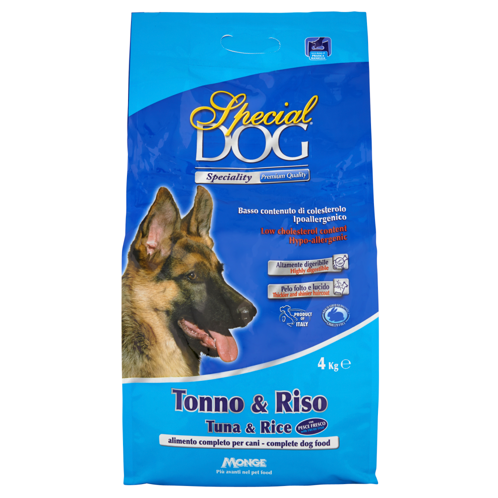 Special Dog Speciality Premium Quality Tonno & Riso 4 kg