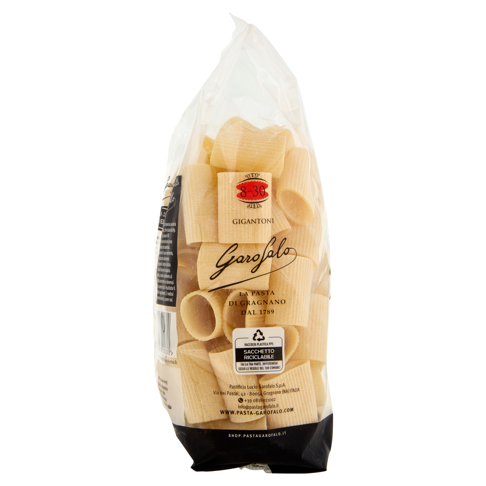 Garofalo Gigantoni 8-30 Pasta di Gragnano IGP 500 g