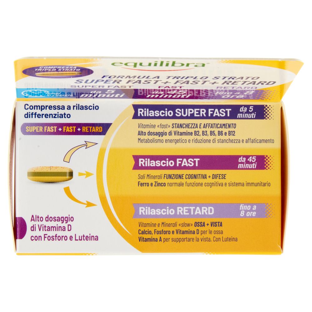 Equilibra Multivitamine e Minerali 50+ Compresse Triplo Strato 30 x 1,4 g