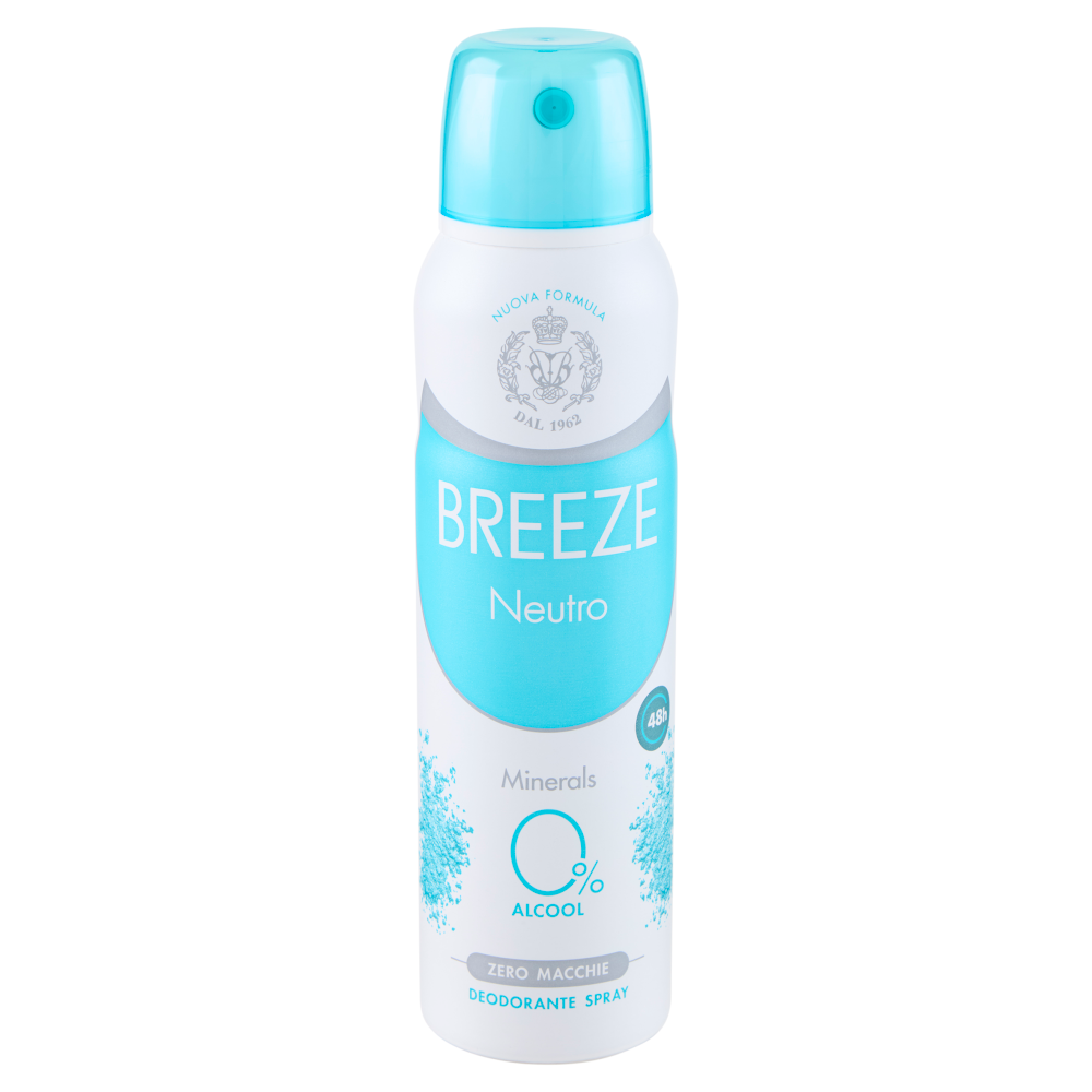Breeze Neutro Minerals 0% Alcool Deodorante Spray 150 mL