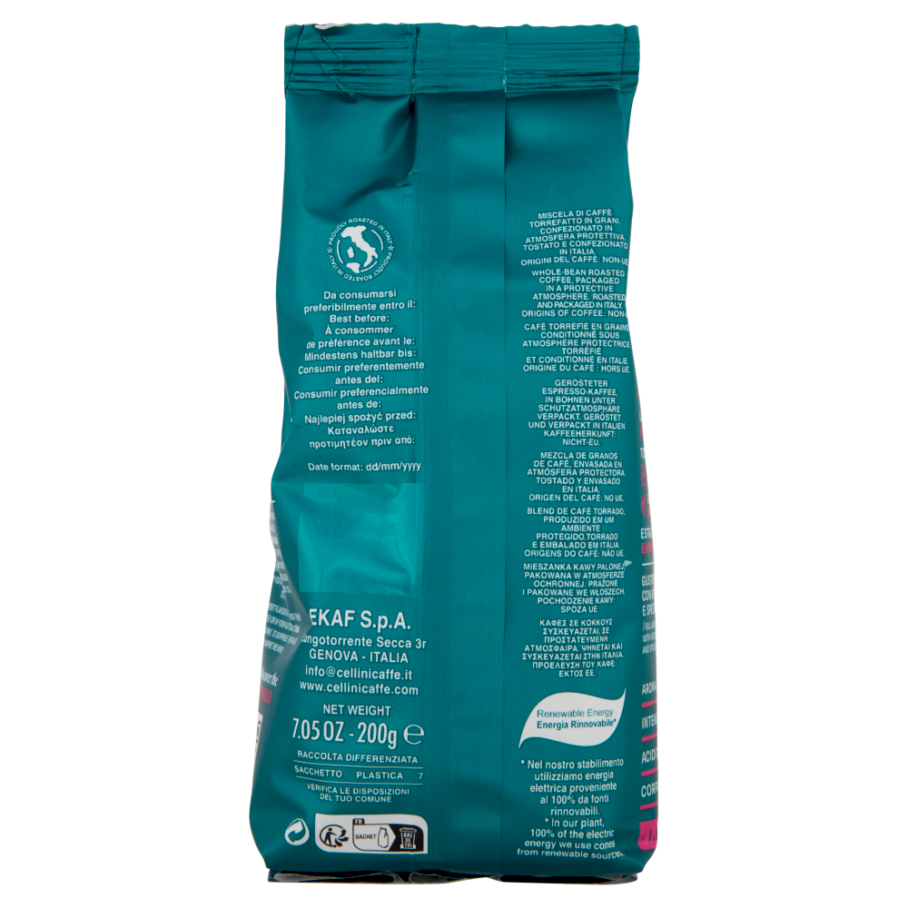 Cellini Caffè Specialty Coffee Meraviglia Caffè in Grani 200 g