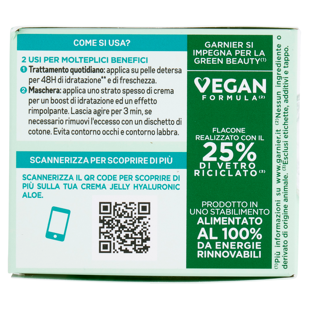Garnier SkinActive Hyaluronic Aloe Crema Giorno Jelly, 50 ml