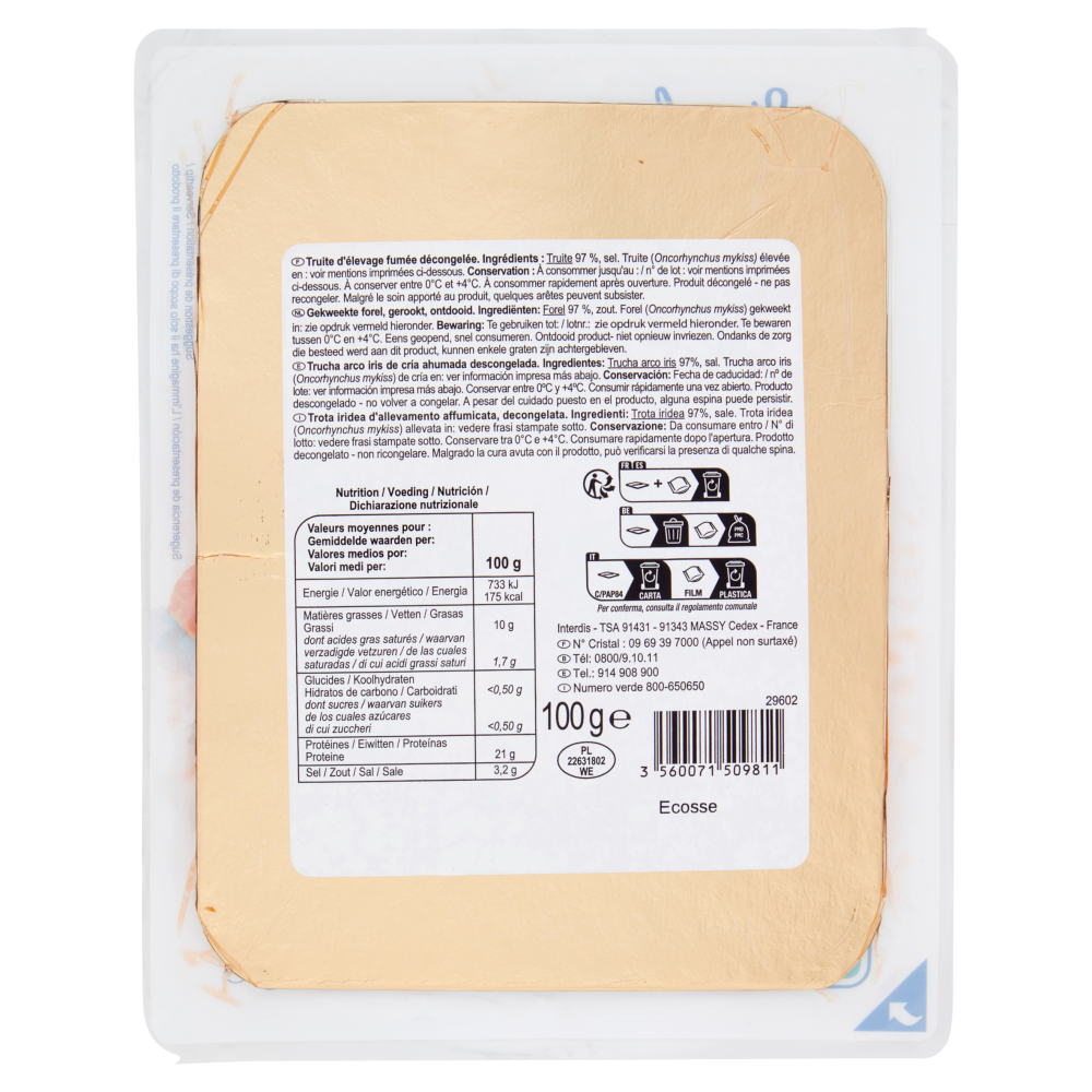 Simpl Trota affumicata 100 g