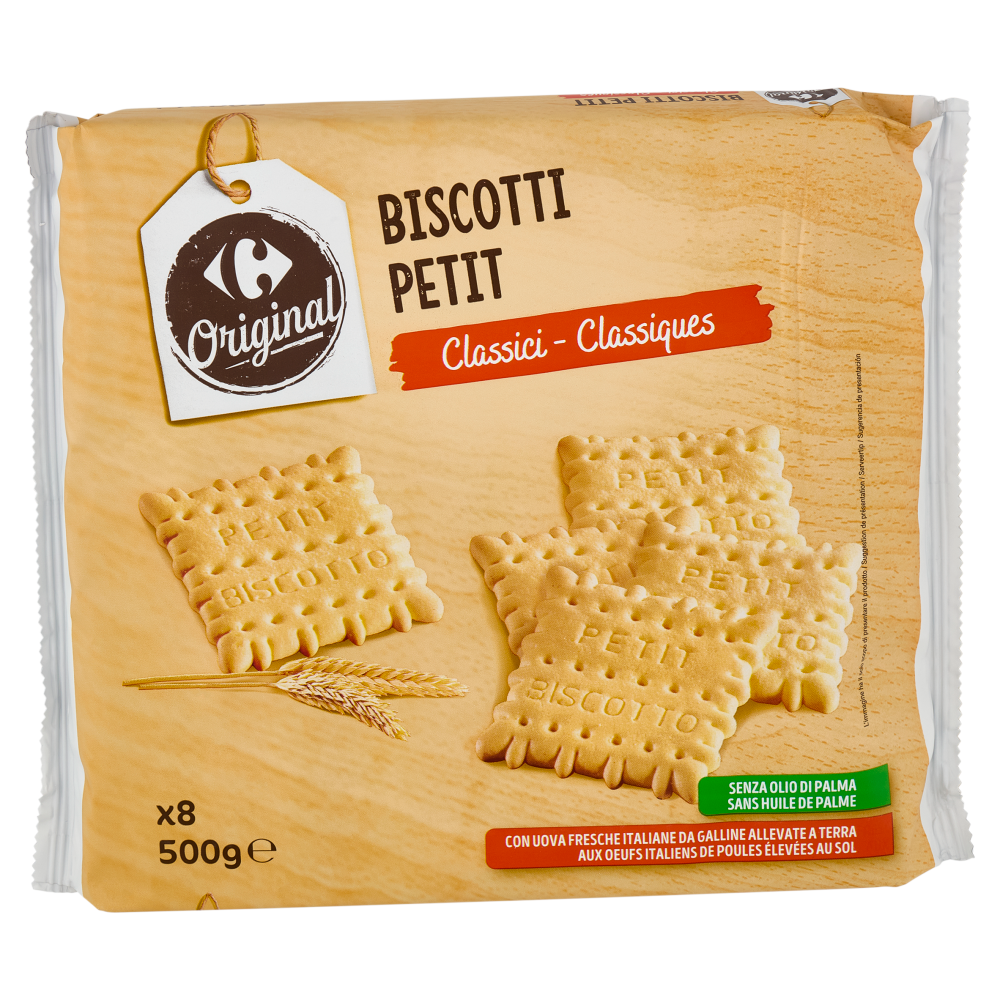 Carrefour Original Biscotti Petit Classici x8 500 g