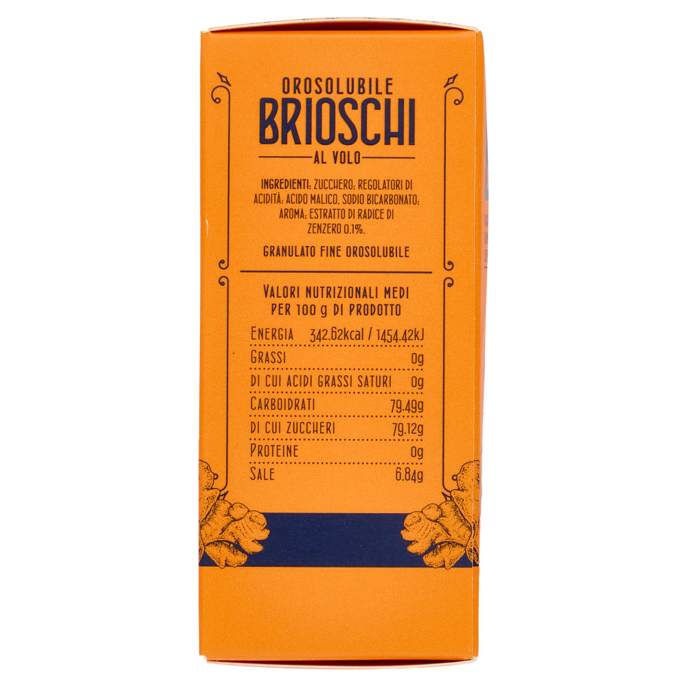 Brioschi Orosolubile al Volo Pungente Gusto di Zenzero 15 x 1 g