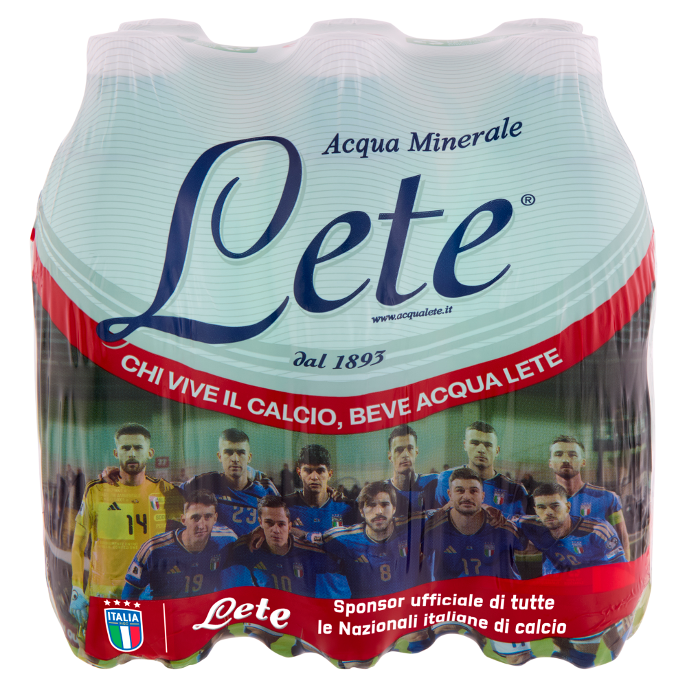Lete Acqua Minerale Effervescente Naturale 6 x 50 cl