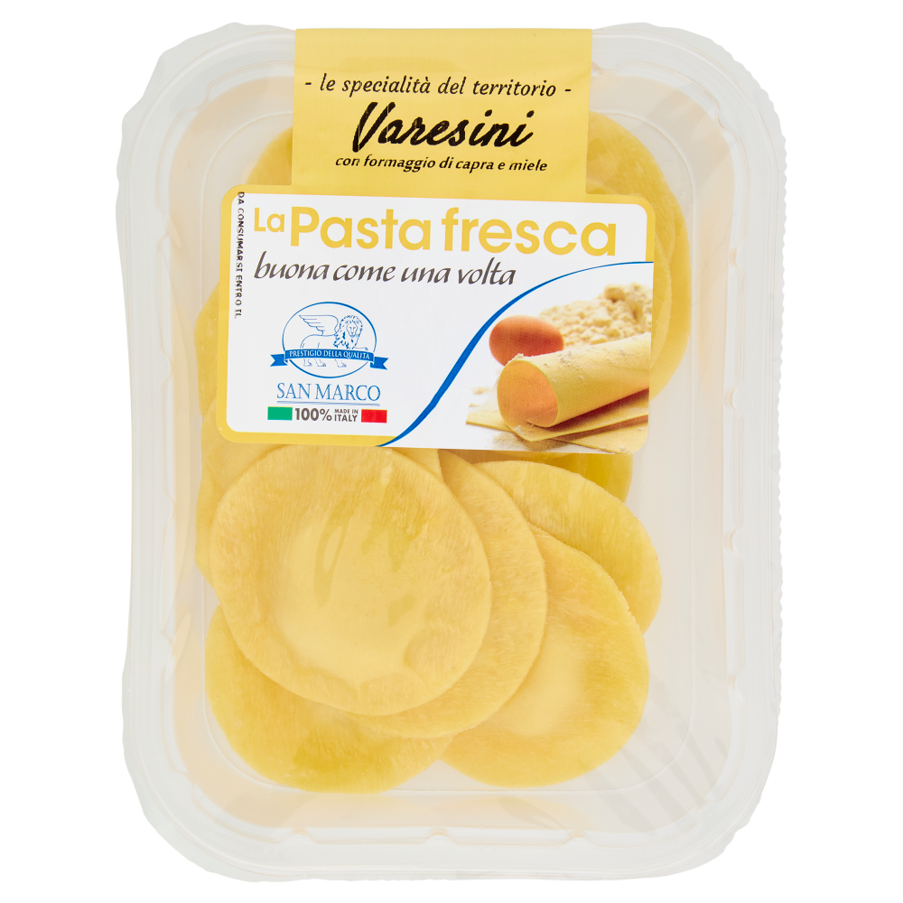 San Marco la Pasta fresca Varesini con formaggio di capra e miele 250 g