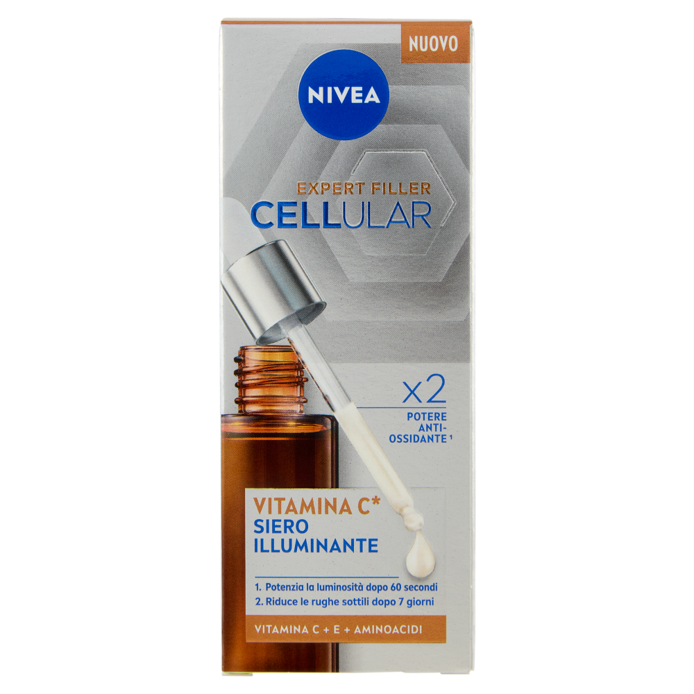Nivea Cellular Expert Filler Vitamina C* Siero Illuminante 30 ml