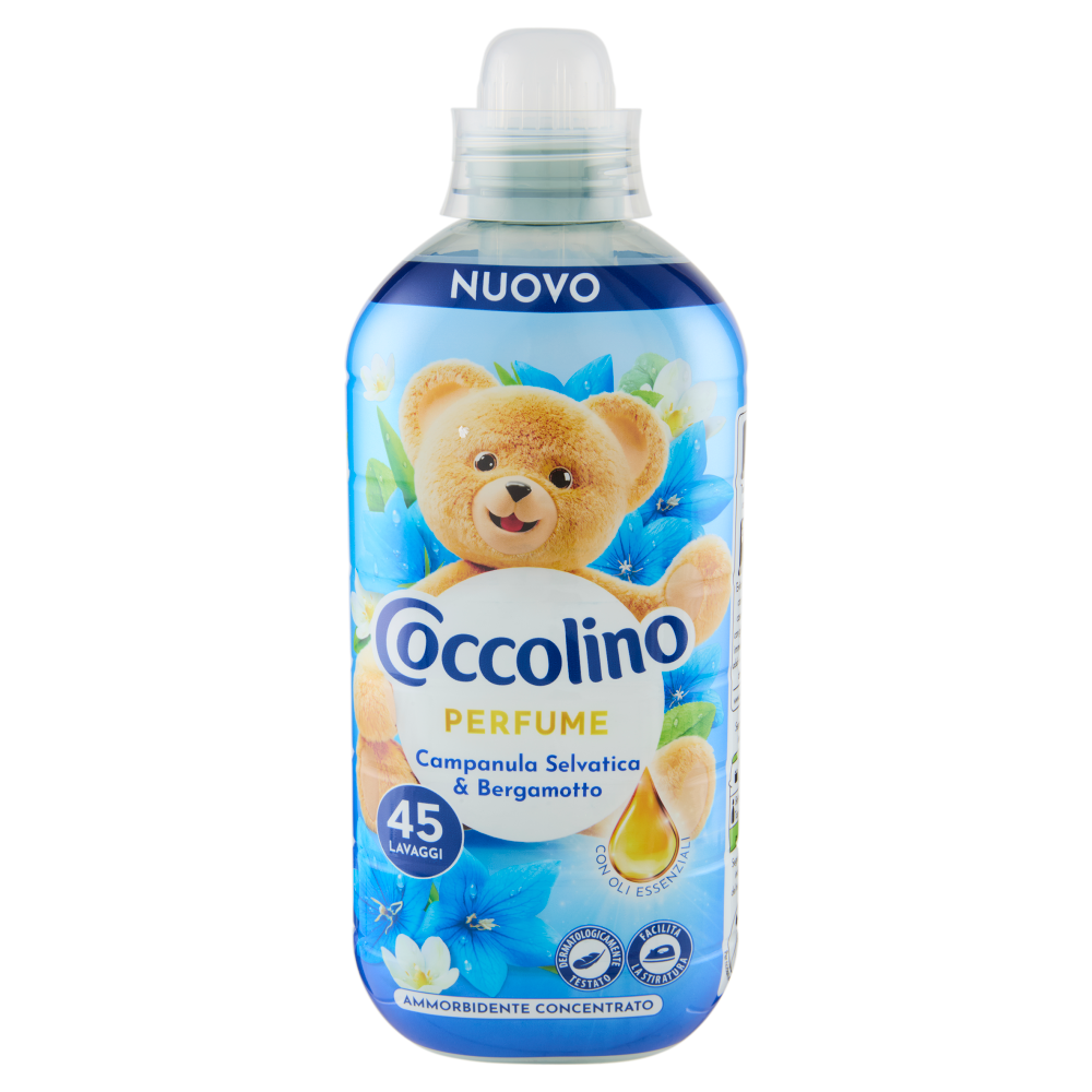 Coccolino Ammorbidente Concentrato Perfume Campanula Selvatica & Bergamotto 45 Lavaggi 952 ml