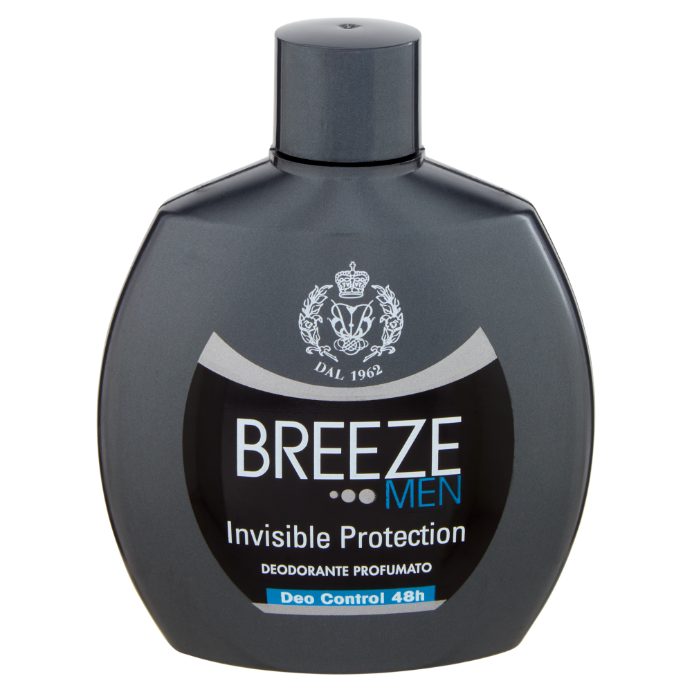 Breeze Men Invisible Protection Deodorante Profumato 100 mL