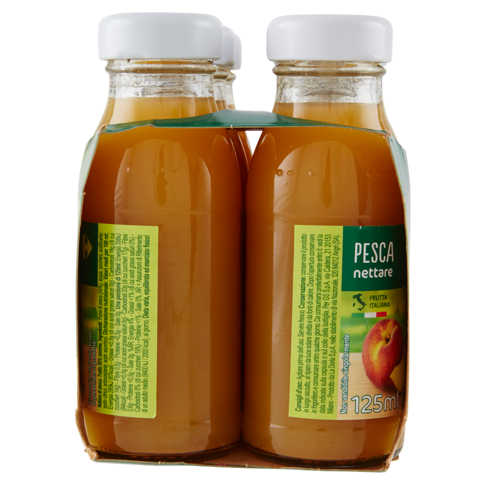 Carrefour Pesca nettare 6 x 125 ml
