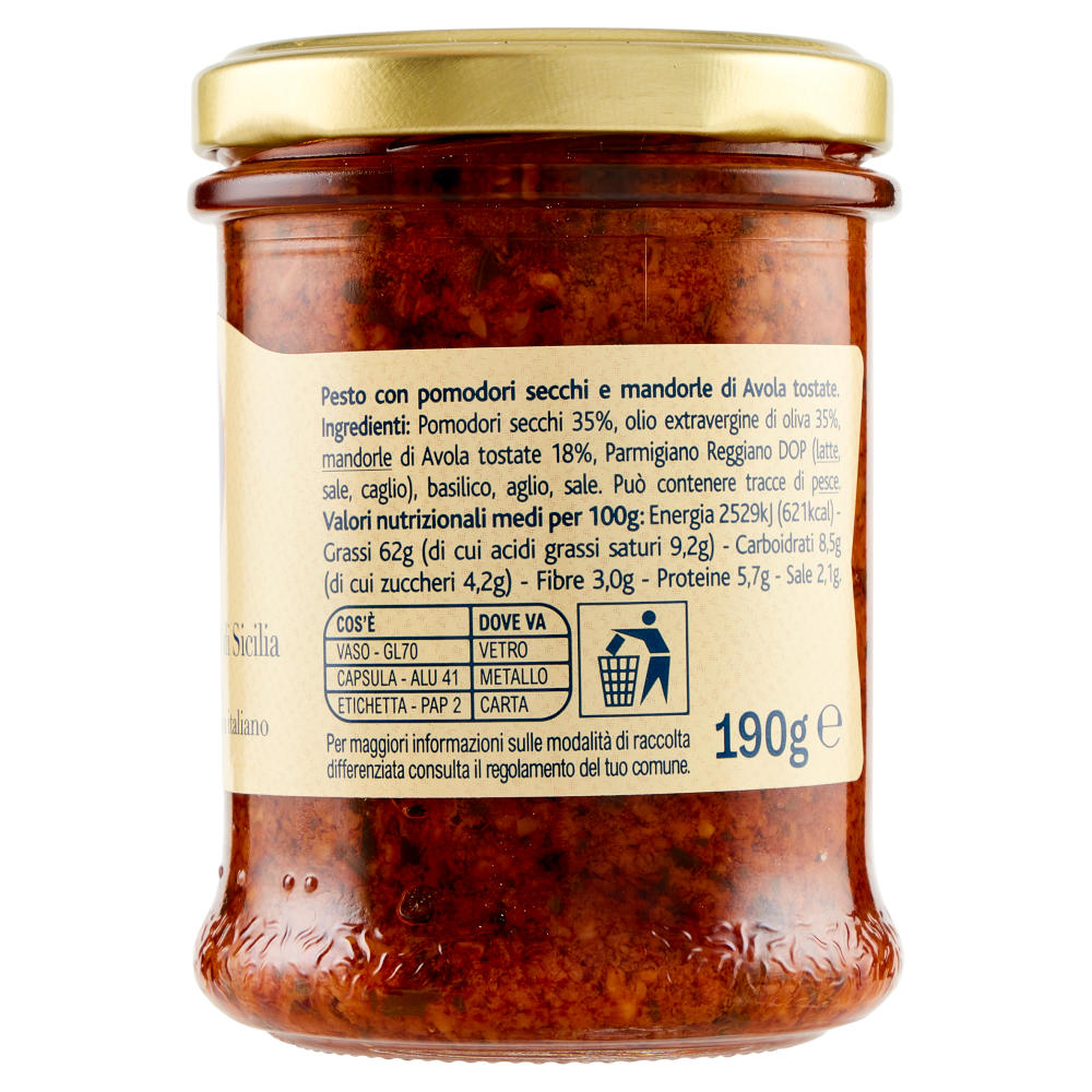 Terre d'Italia Pesto Rosso di Sicilia 190 g