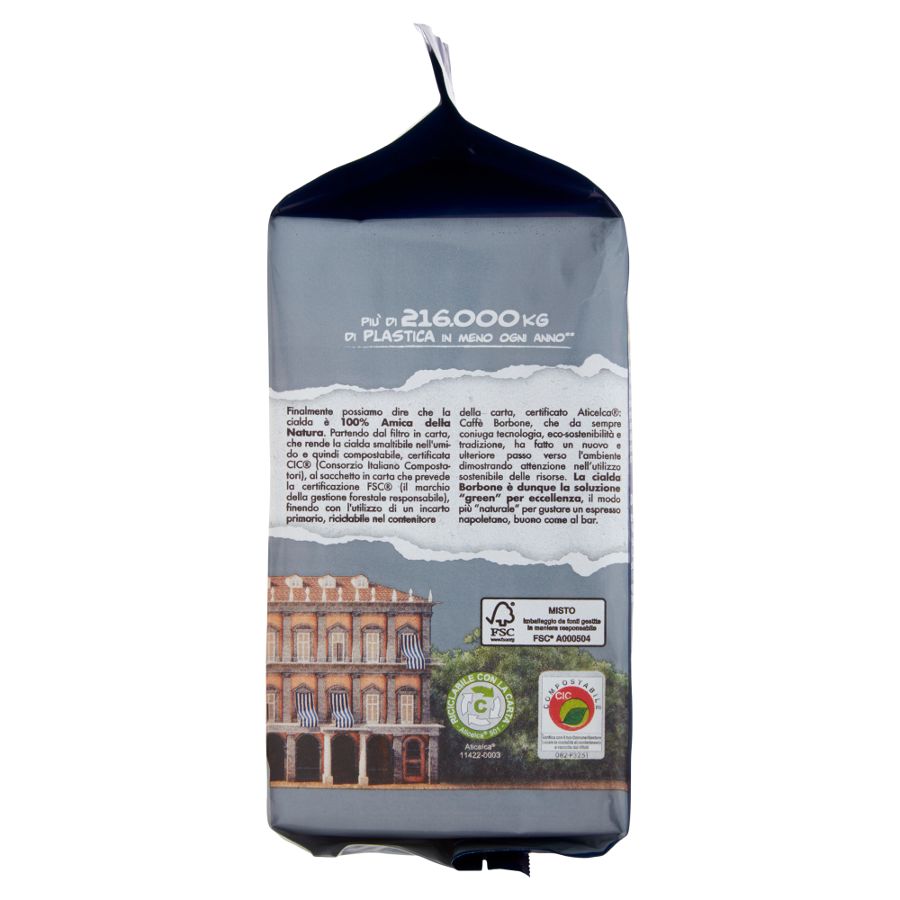 Caffè Borbone Miscela Decisa Cialda Compostabile 15 x 7,2 g