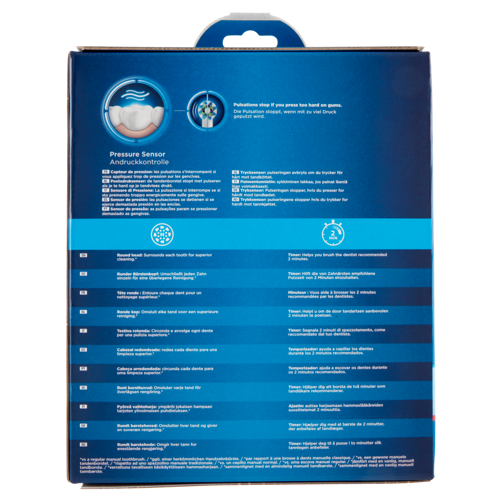 Oral-B Power Spazzolino Elettrico Ricaricabile Pro 1 770 Cross Action