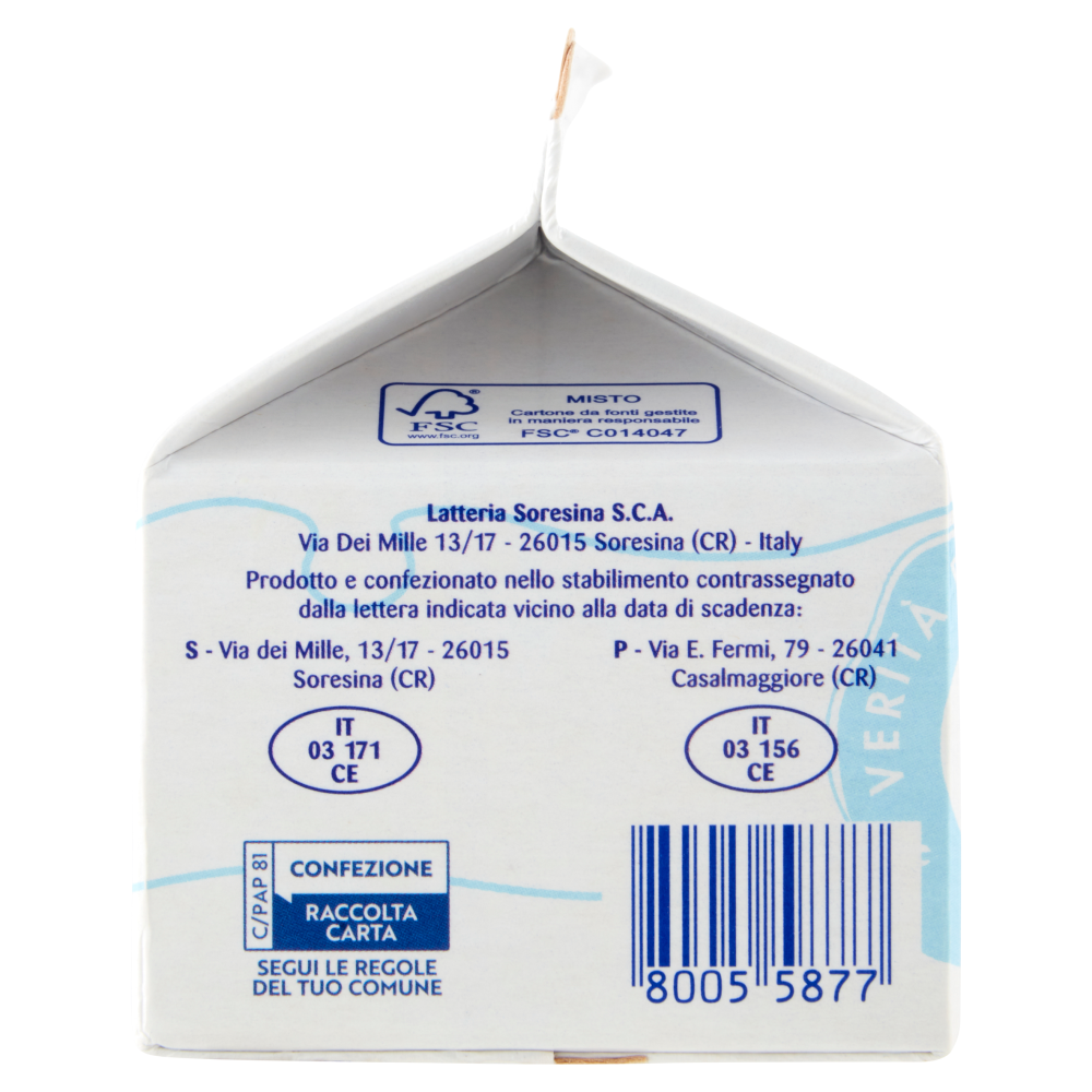 Latte Milano Panna Fresca Pastorizzata 200 ml