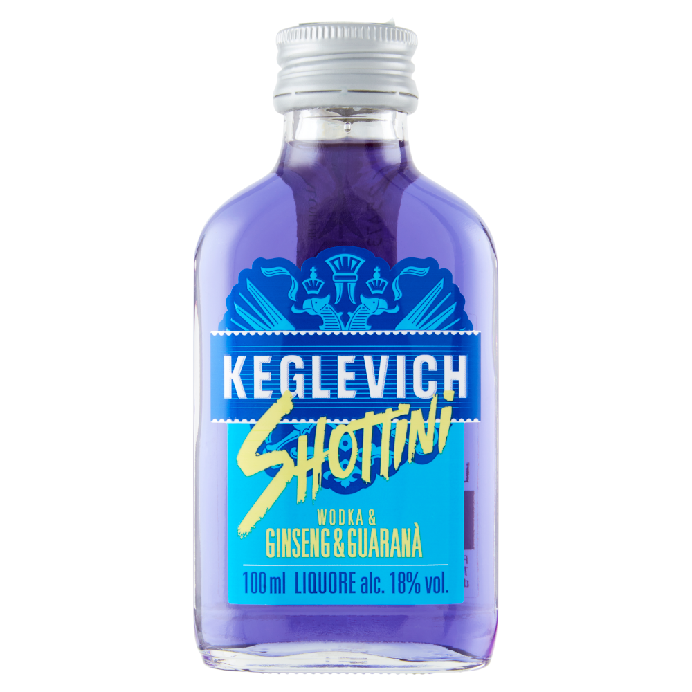 Keglevich Shottini Wodka & Ginseng & Guaran&agrave; 100 ml