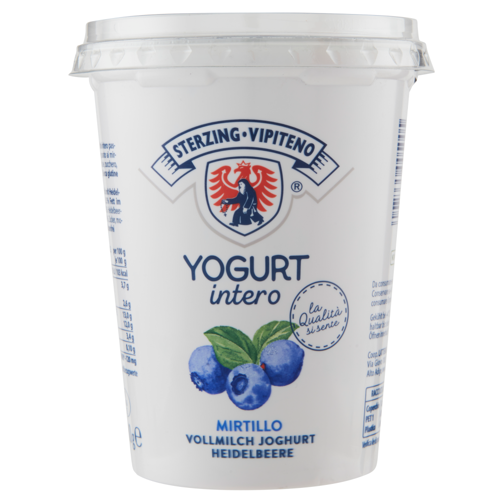 Sterzing Vipiteno Yogurt intero Mirtillo 500 g