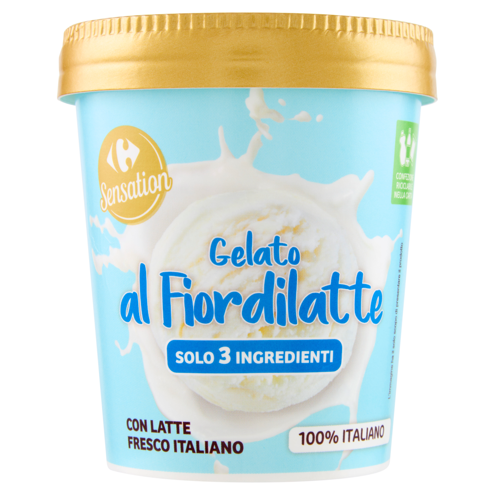 Carrefour Sensation Gelato al Fiordilatte 300 g