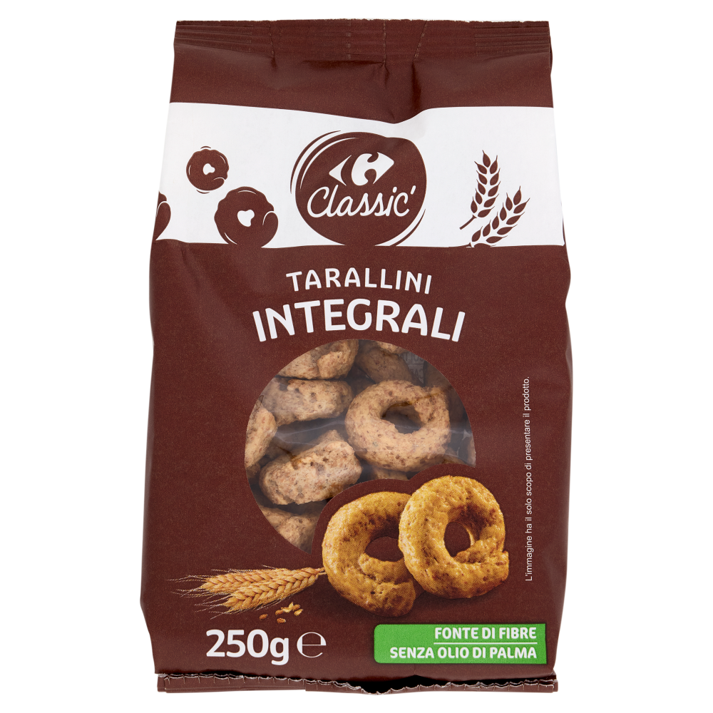 Carrefour Classic Tarallini Integrali 250 g