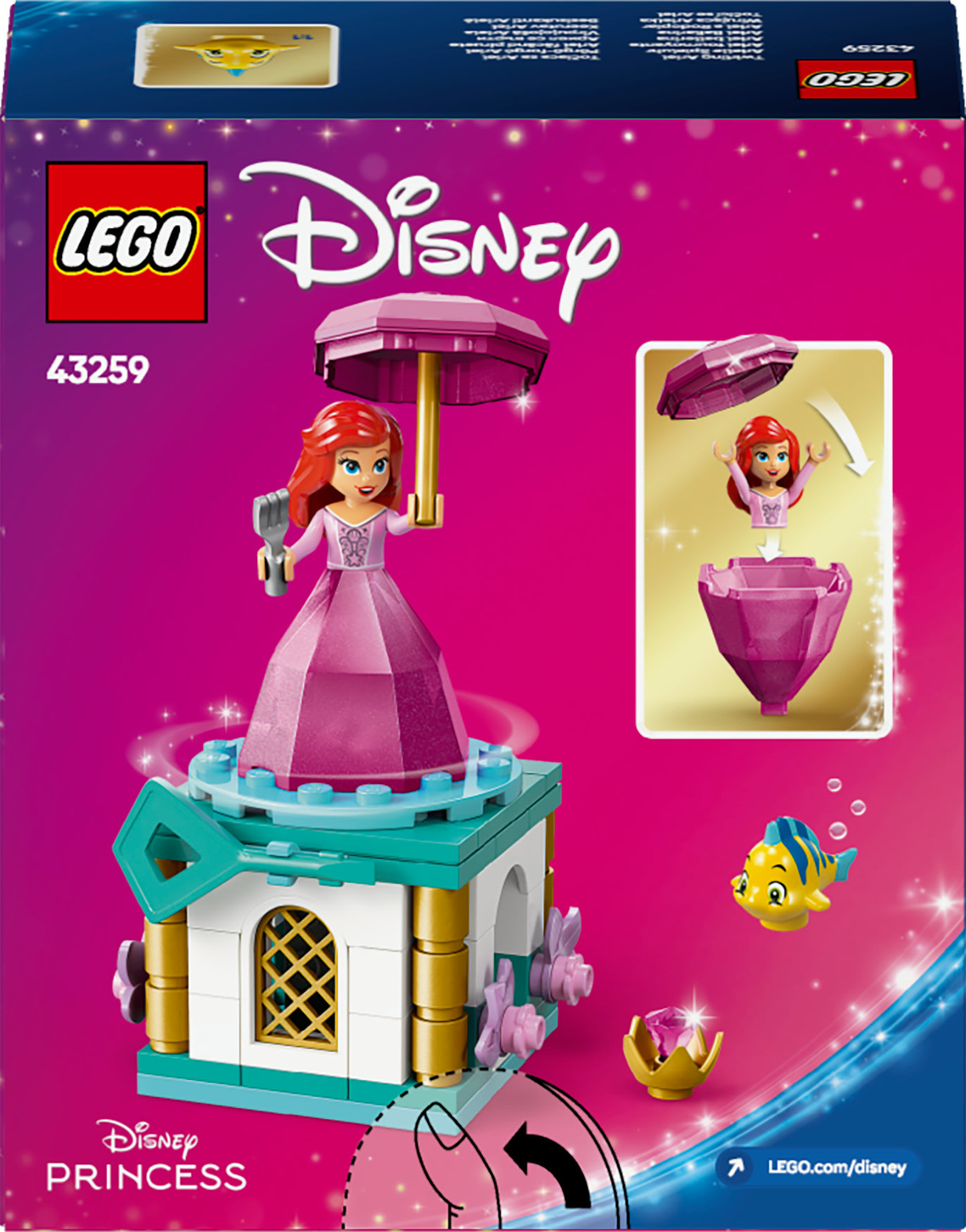 LEGO Disney Princess Ariel ballerina