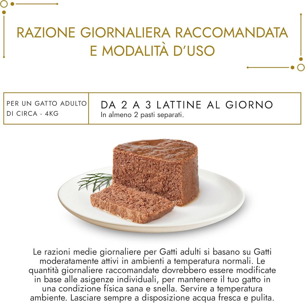 GOURMET Gold Cibo Umido per Gatti Adulti, Mousse con Pollo, lattina da 85g