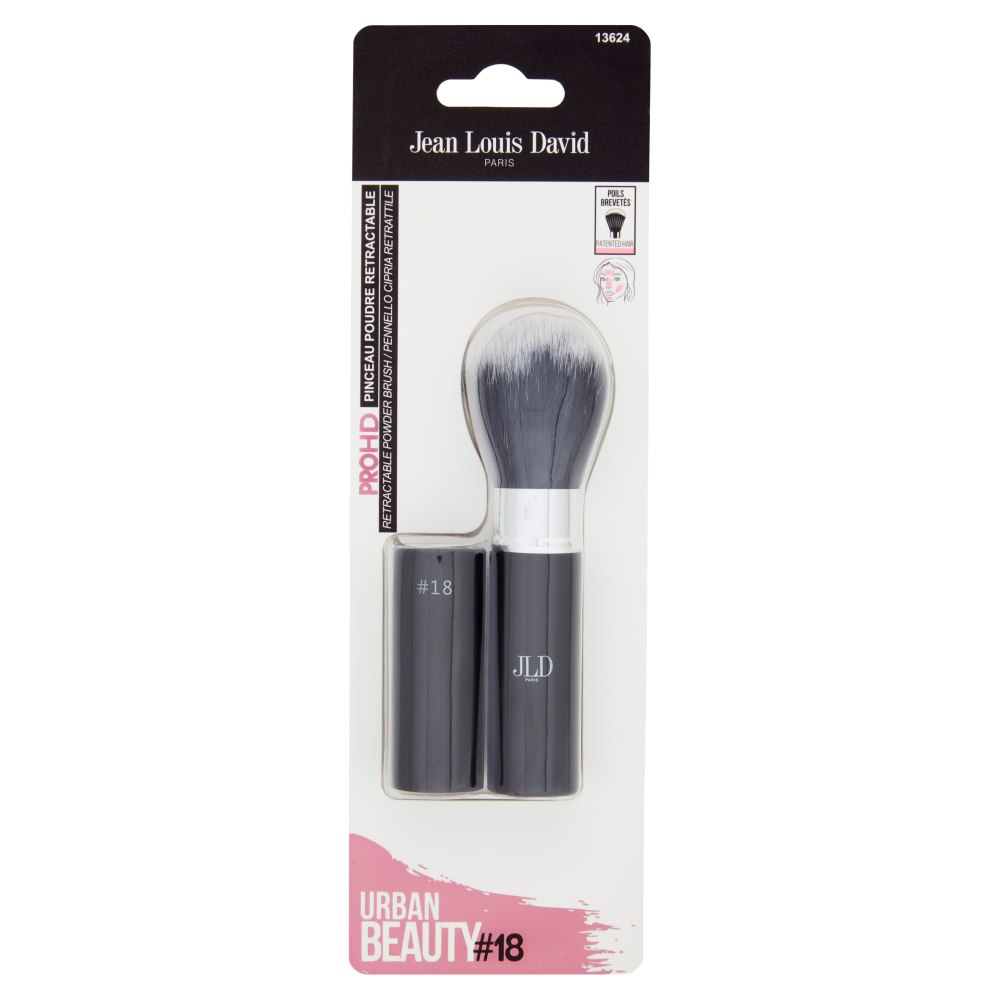 Jean Louis David Urban Beauty Pennello Cipria Retrattile Pro HD#18
