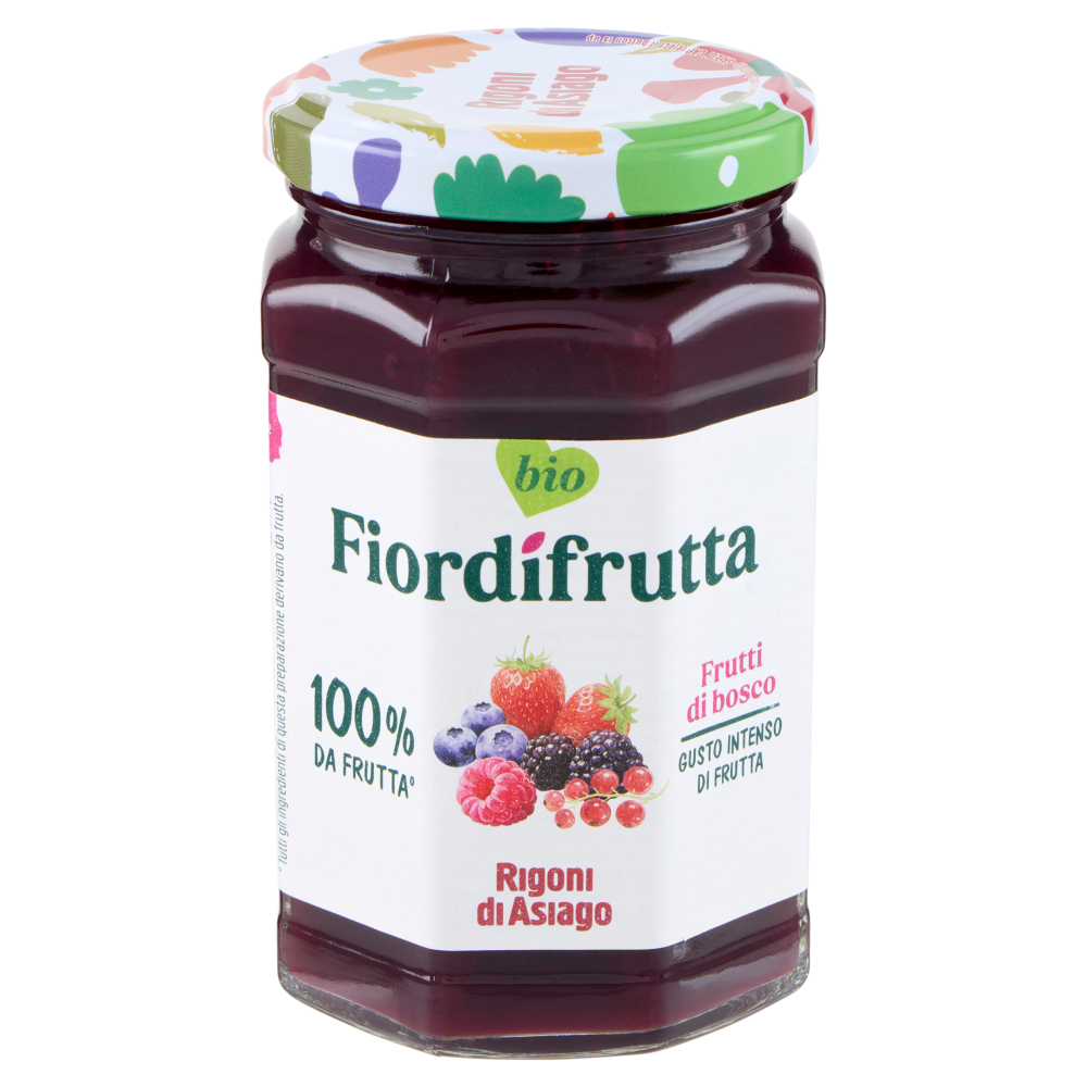 Rigoni di Asiago Fiordifrutta bio Frutti di bosco 330 g