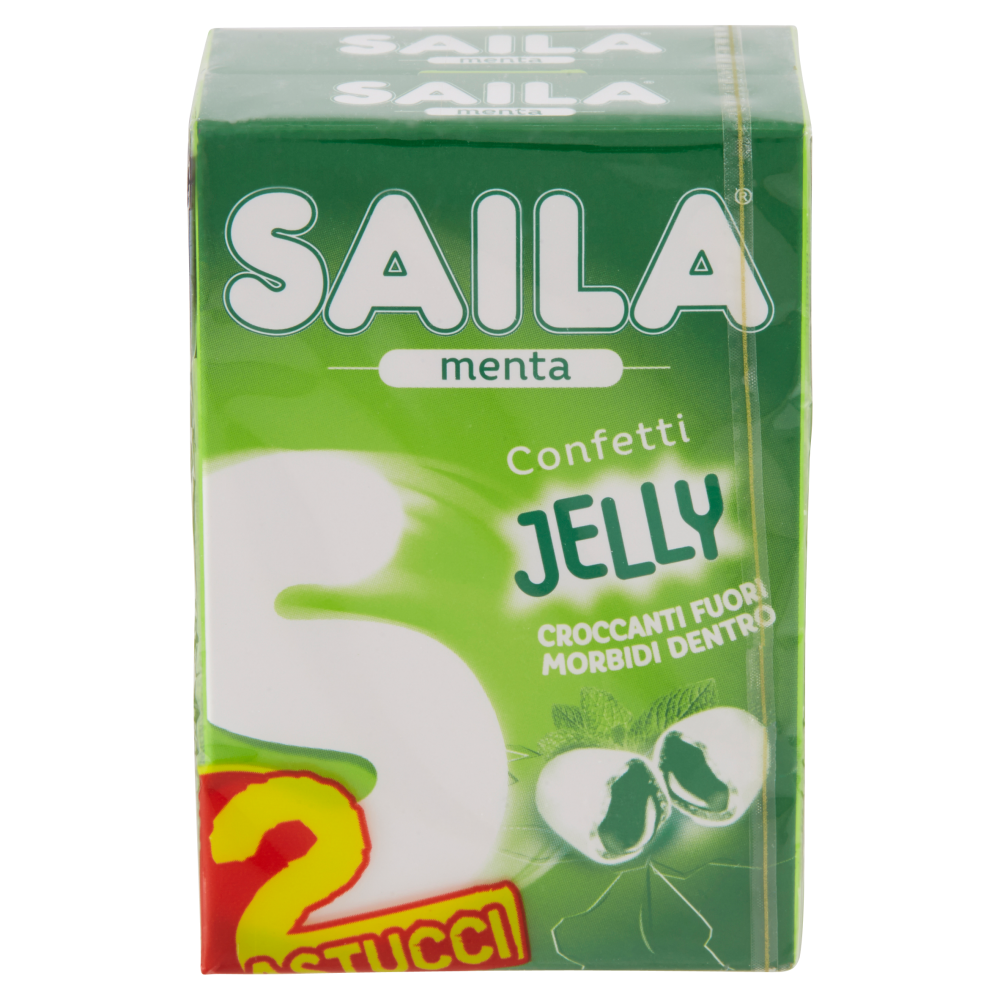 Saila menta Confetti Jelly 2 x 40 g