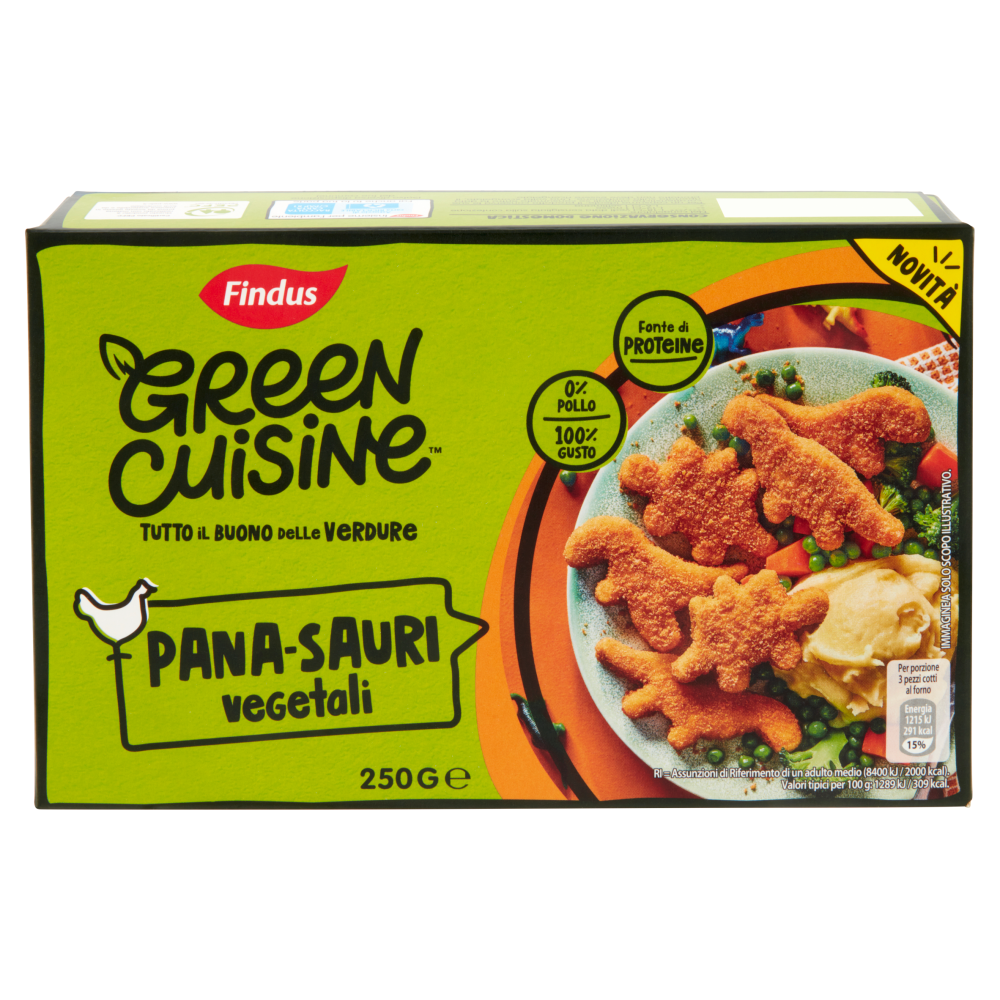 Findus Green Cuisine Pana-Sauri Vegetali 250 g